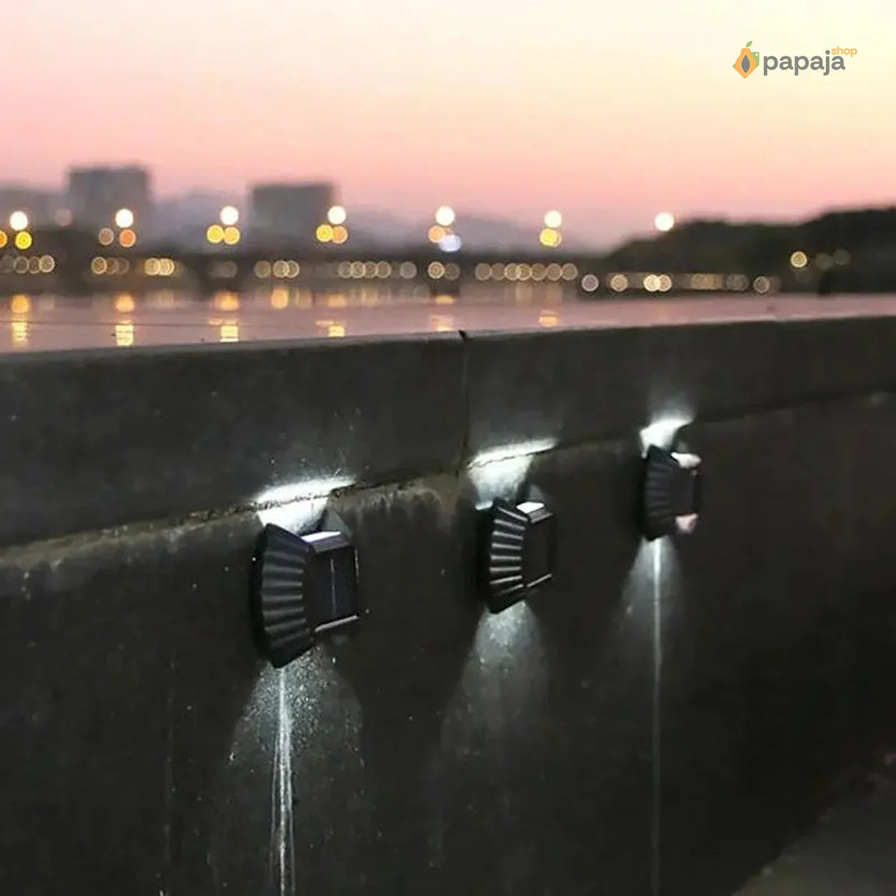 Zidne solarne lampe 4kom