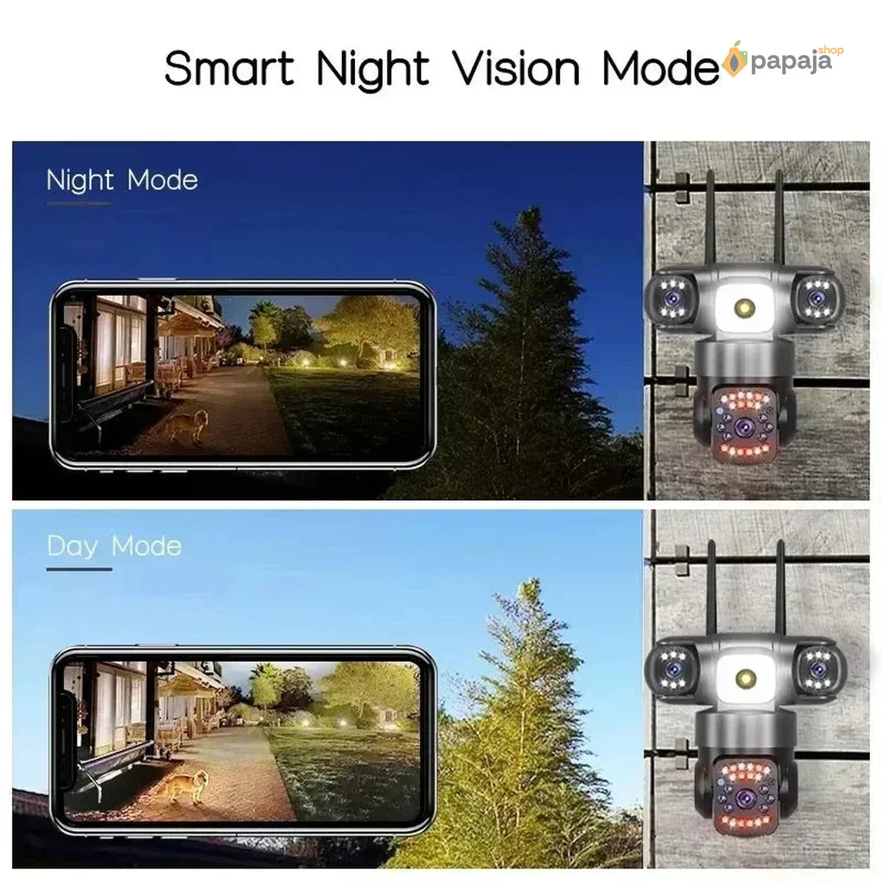 Ultra HD PTZ Kamera sa Tri Sočiva