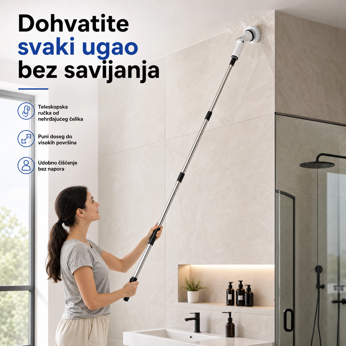 Električna Četka za Čišćenje 9 u 1