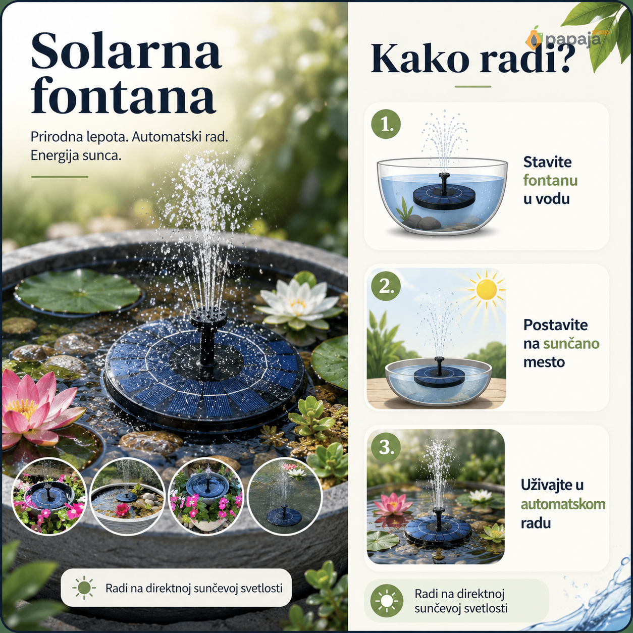 Solarna fontana