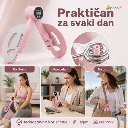 Trenažer za butine i karlicu sa displejem
