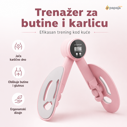 Trenažer za butine i karlicu sa displejem