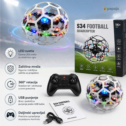 Leteći Fudbal Dron – Zabava u Vazduhu