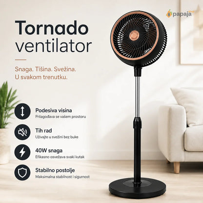 Tornado Ventilator 40W — Podesiva Visina